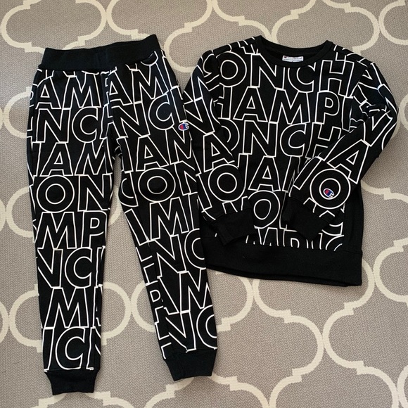 Champion Other - Champion Kids Sweatsuit Set (Like New)